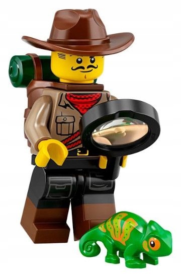 Lego 71025 Minifigurka Série 19 Jungle Explorer col19-7 Nový Sáček