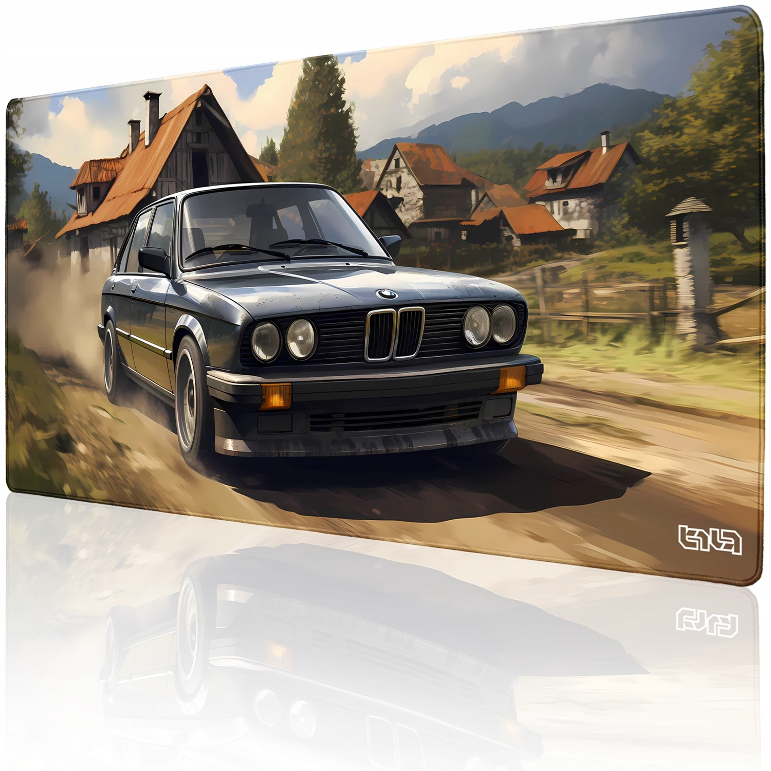 Herní Podložka Pod Myš Postrach venkova 100x50 Tilt Vodotěsná Velká