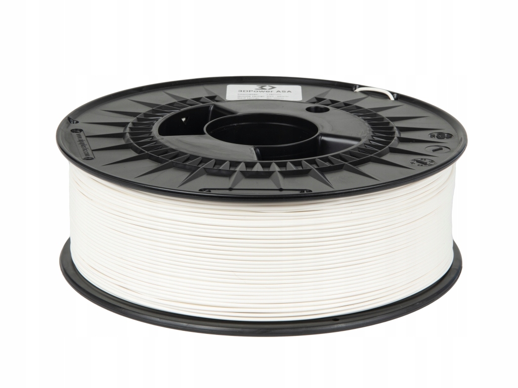 Filament 3DPower ASA 1.75mm Biały 1kg Kod producenta 358B-49883