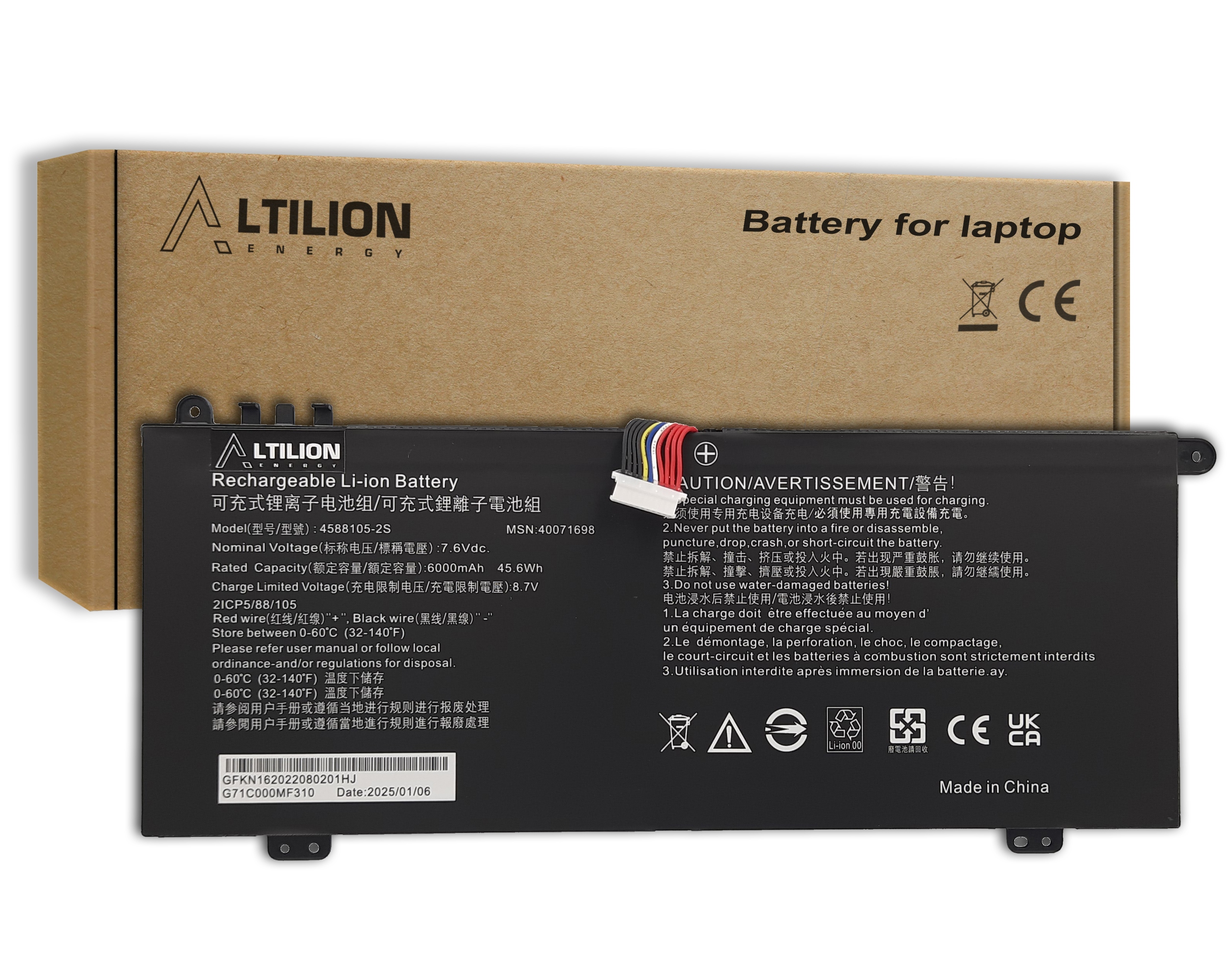 Batéria 4588105-2S 4588106-2S pre Toshiba Dynabook Satellite Pro C40 C50