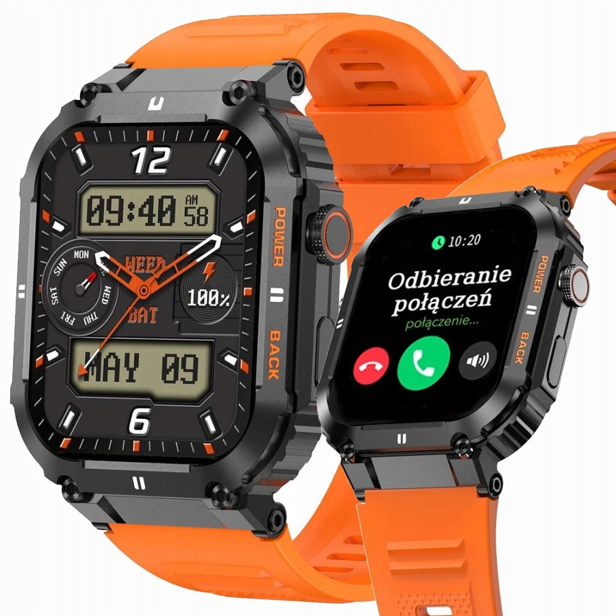 Pánské hodinky Chytré Hodinky Gravity Luton Hovory Kroky Spánek Puls