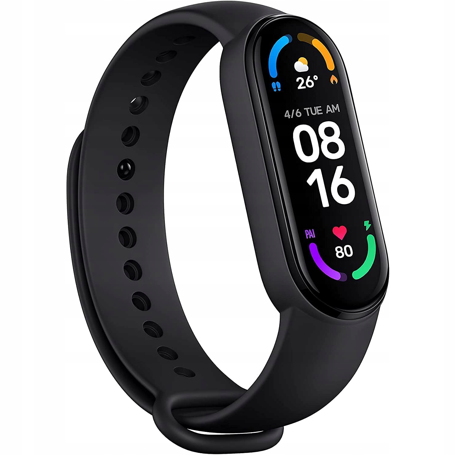 SMARTWATCH SMARTBAND OPASKA SPORTOWA ZEGAREK M6 Kolor czarny