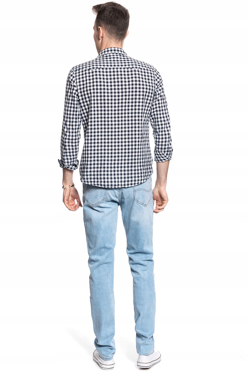 LEE RIDER MĘSKIE SPODNIE JEANSOWE JEANSY W33 L34 Materiał dominujący bawełna