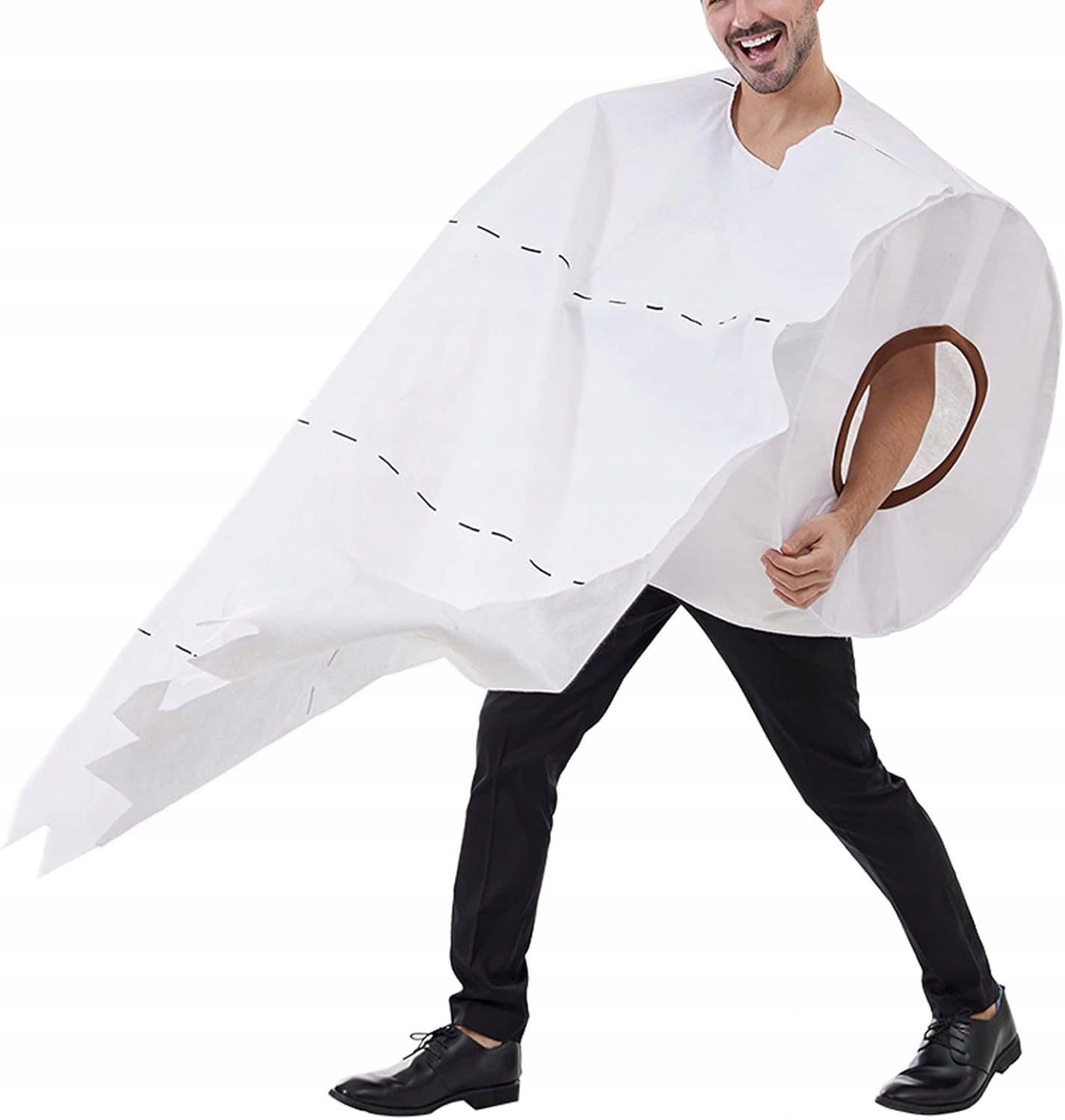 PRZEBRANIE KOSTIUM ROLKA PAPIER TOALETOWY TOALETOWEGO UNIWERSALNY BIAŁY