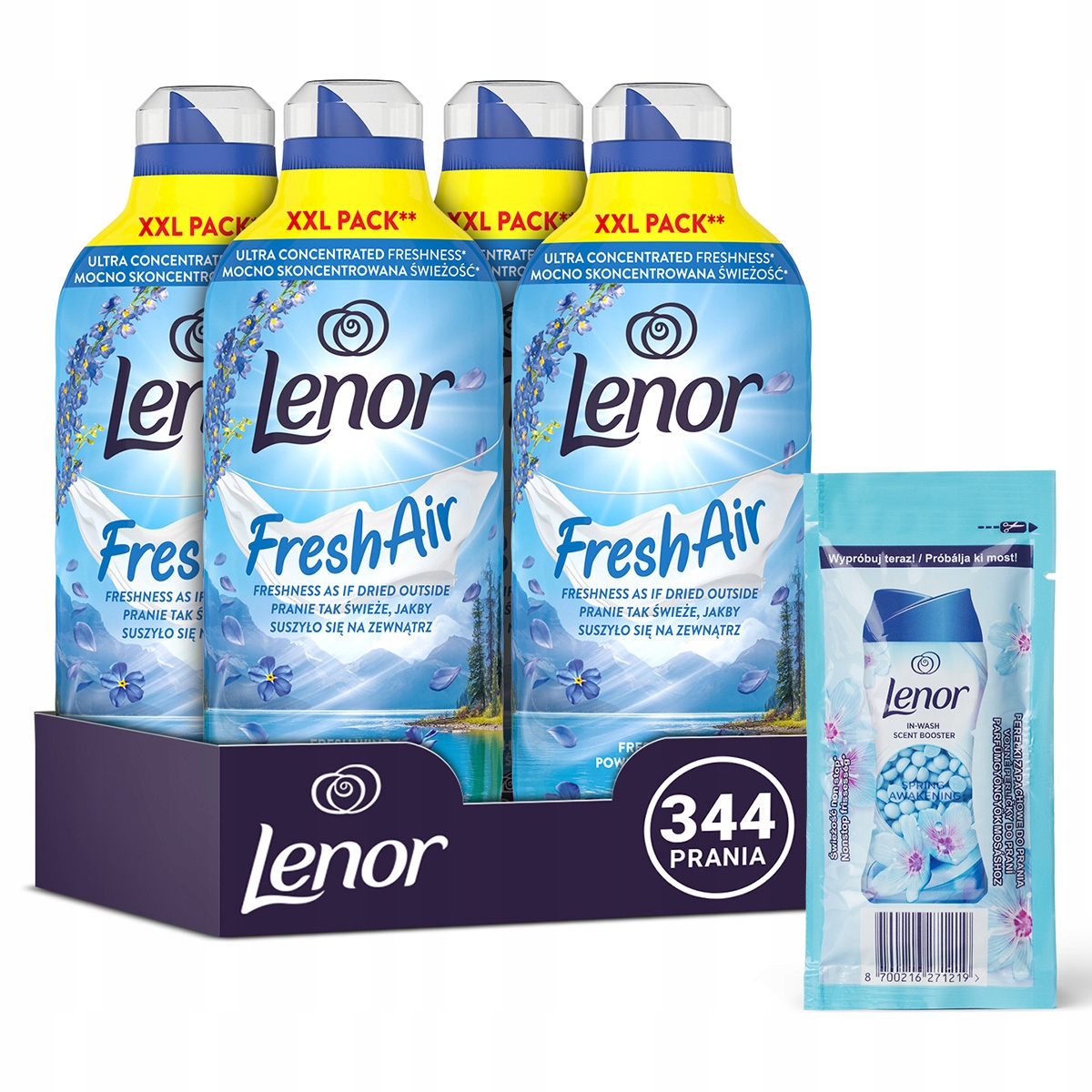 Lenor Fresh Air Fresh Wind Płyn do płukania tkanin 1,2L 344 prania