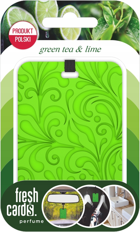 Fresh Cards Perfume Green Tea&lime 36