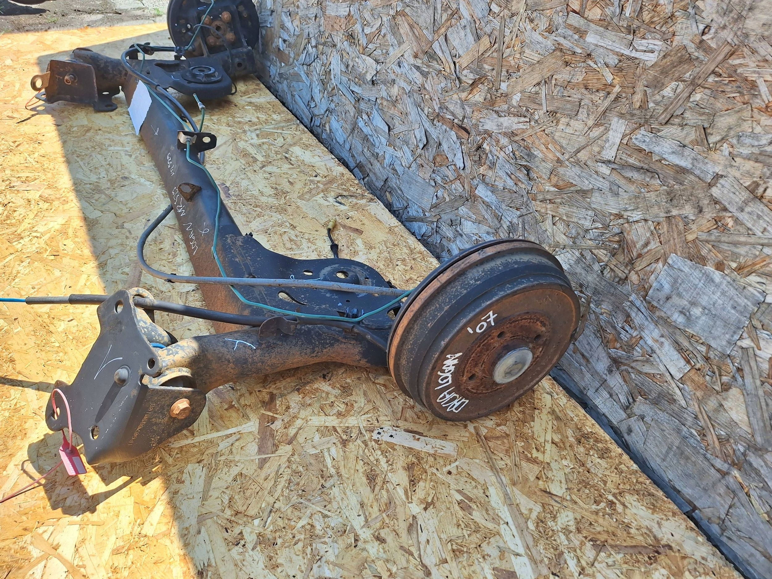 axis rear part DACIA LOGAN and LIFT 08
