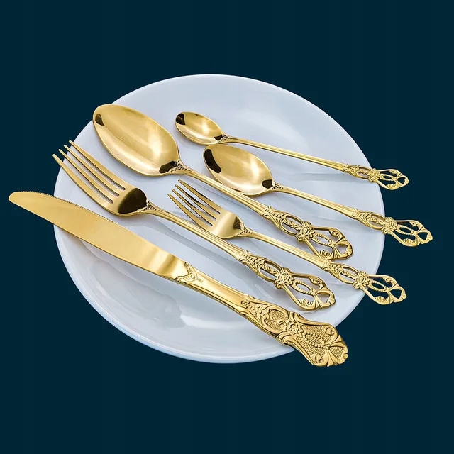 Súprava príborov Gold King 24 Tgl. Y005