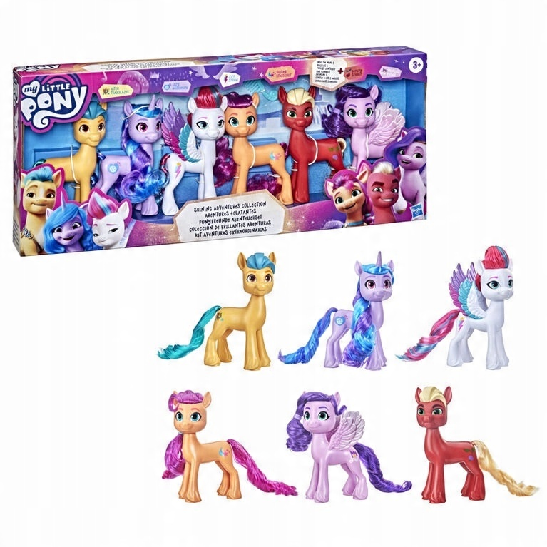 

My Little Pony Zestaw Kucyków 6-pak Figurek F1783