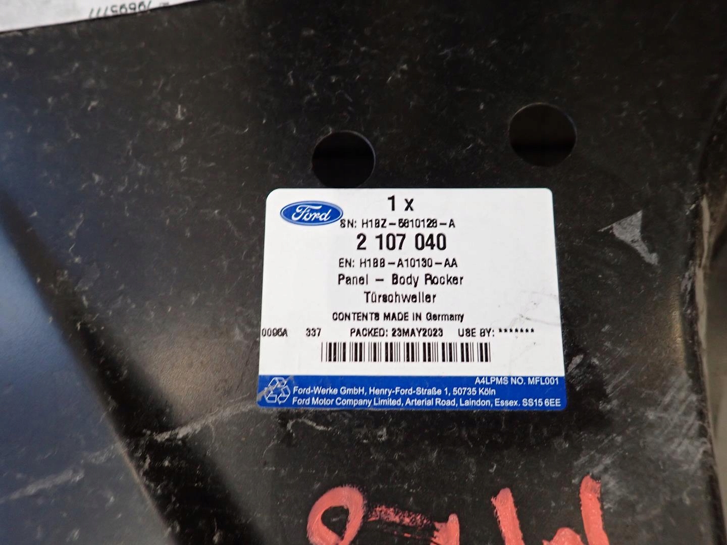 threshold right FORD FIESTA MK8 2017- H1BB-A10130-AA