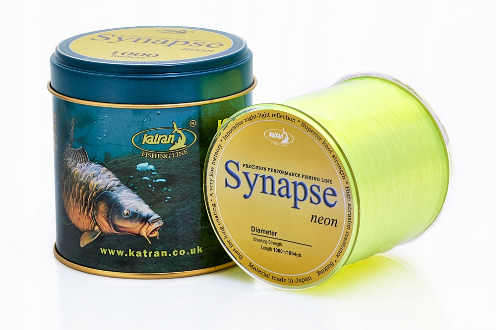 Katran żyłka Synapse neon 0,405mm 750m