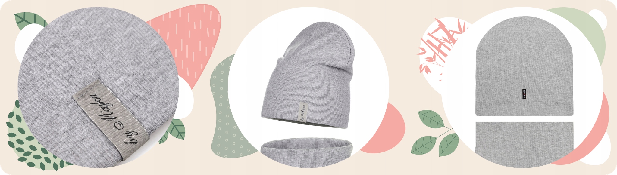 MAJKA KOMPLET DAMSKI CZAPKA + KOMIN TUBA KOLORY Płeć kobieta