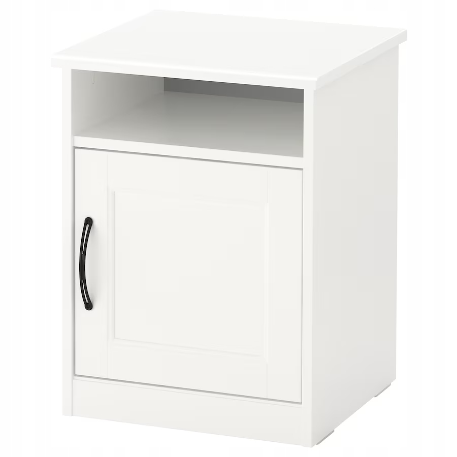 Ikea Songesand Nočný stolík, biely, 42x40 cm