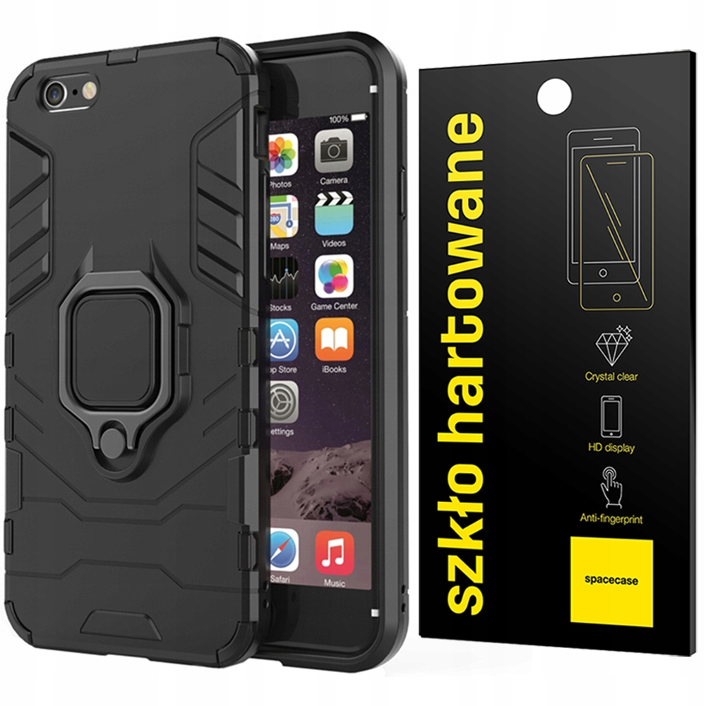 

Etui Case X-ring Do Iphone 6/6S Pełne Szkło