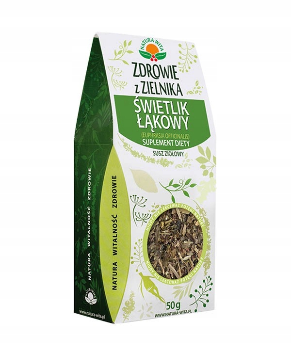 

Świetlik Łąkowy Susz Ziołowy 50g Natura Wita