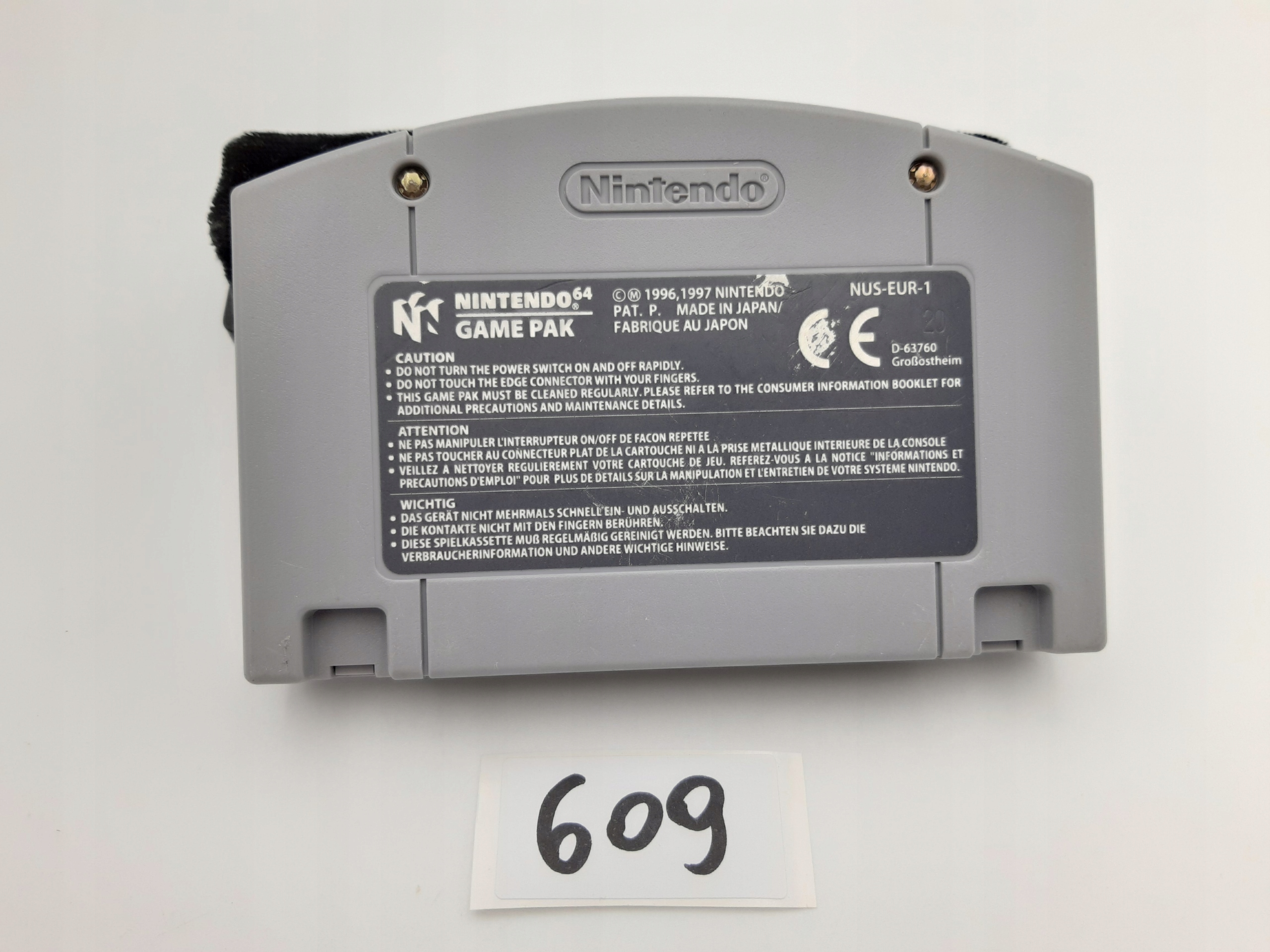 NINTENDO 64 007 THE WORLD IS NOT ENOUGH Platforma Nintendo 64