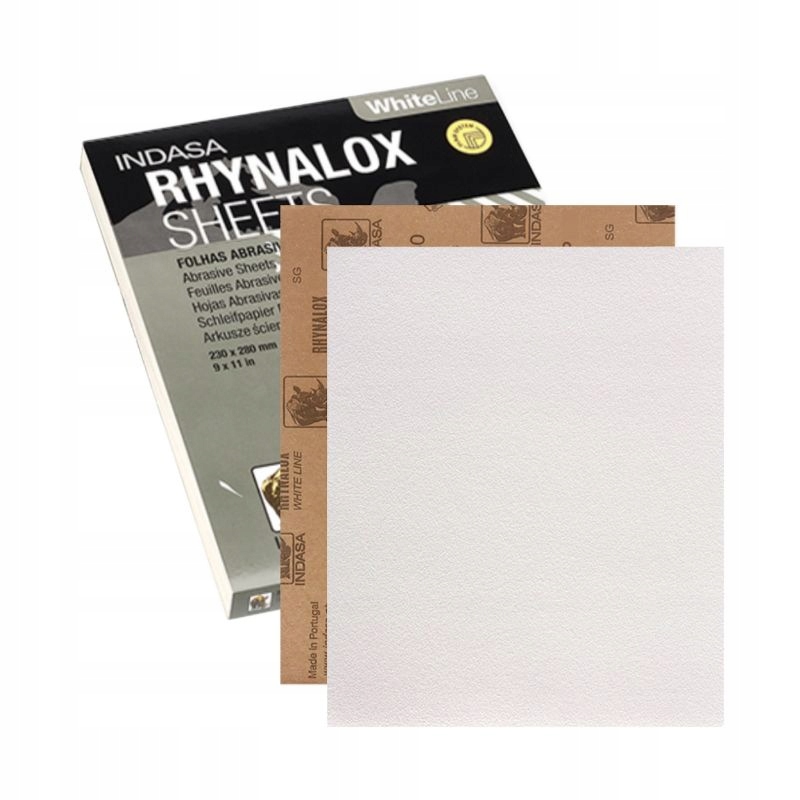 Arkusz ścierny na sucho Indasa Rhynalox White Line (P120) 1 arkusz