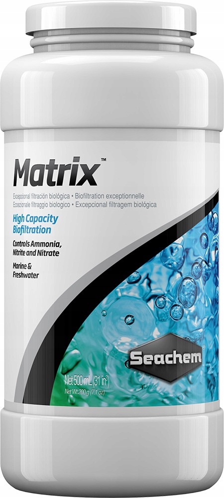 Seachem Matrix 500 ML Filtrační Vložka Do Filtru Sumpa Biologická