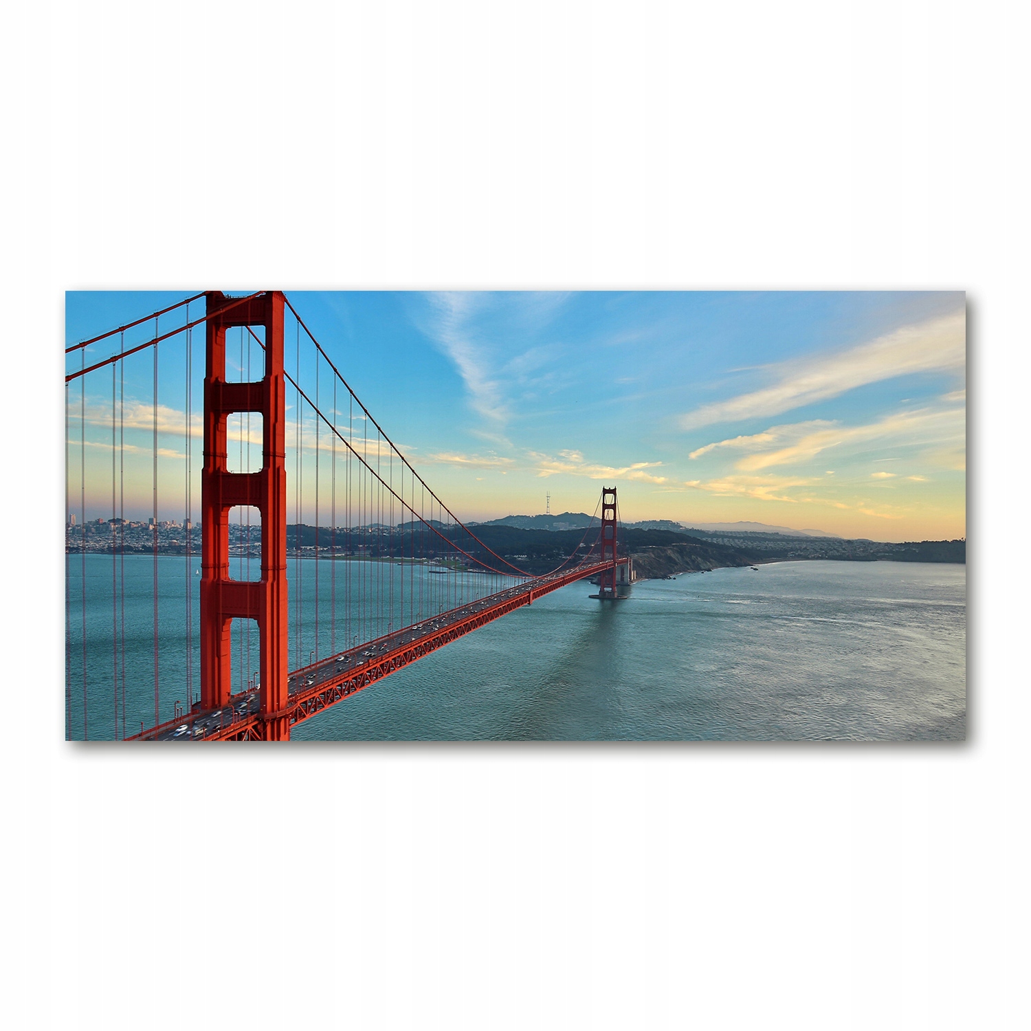 

Foto obraz szkło akryl Most San Francisco 120X60cm