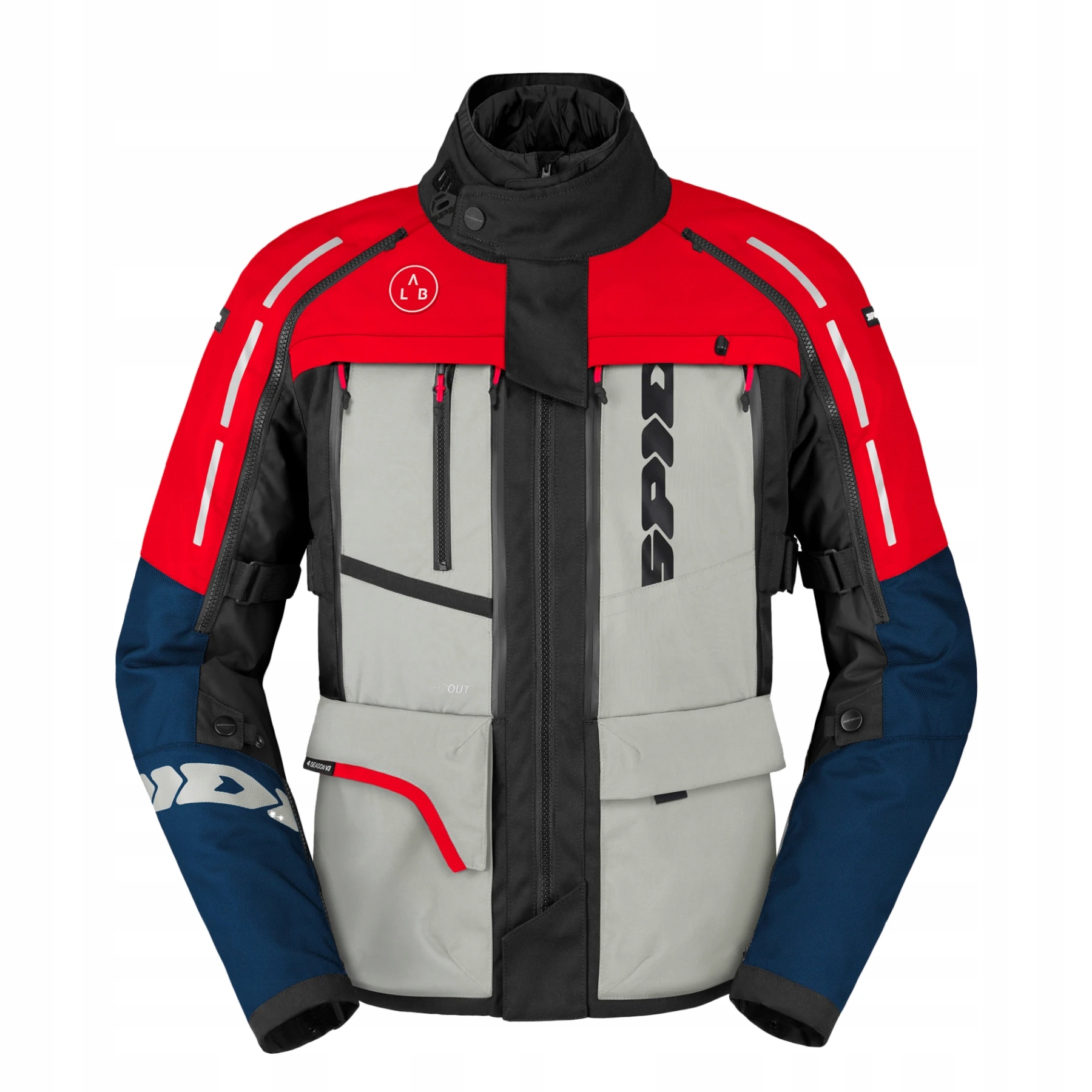 Motocyklová Bunda Spidi 4 Season V3 Textilná S Membránou A Páperovou Vložkou XXL
