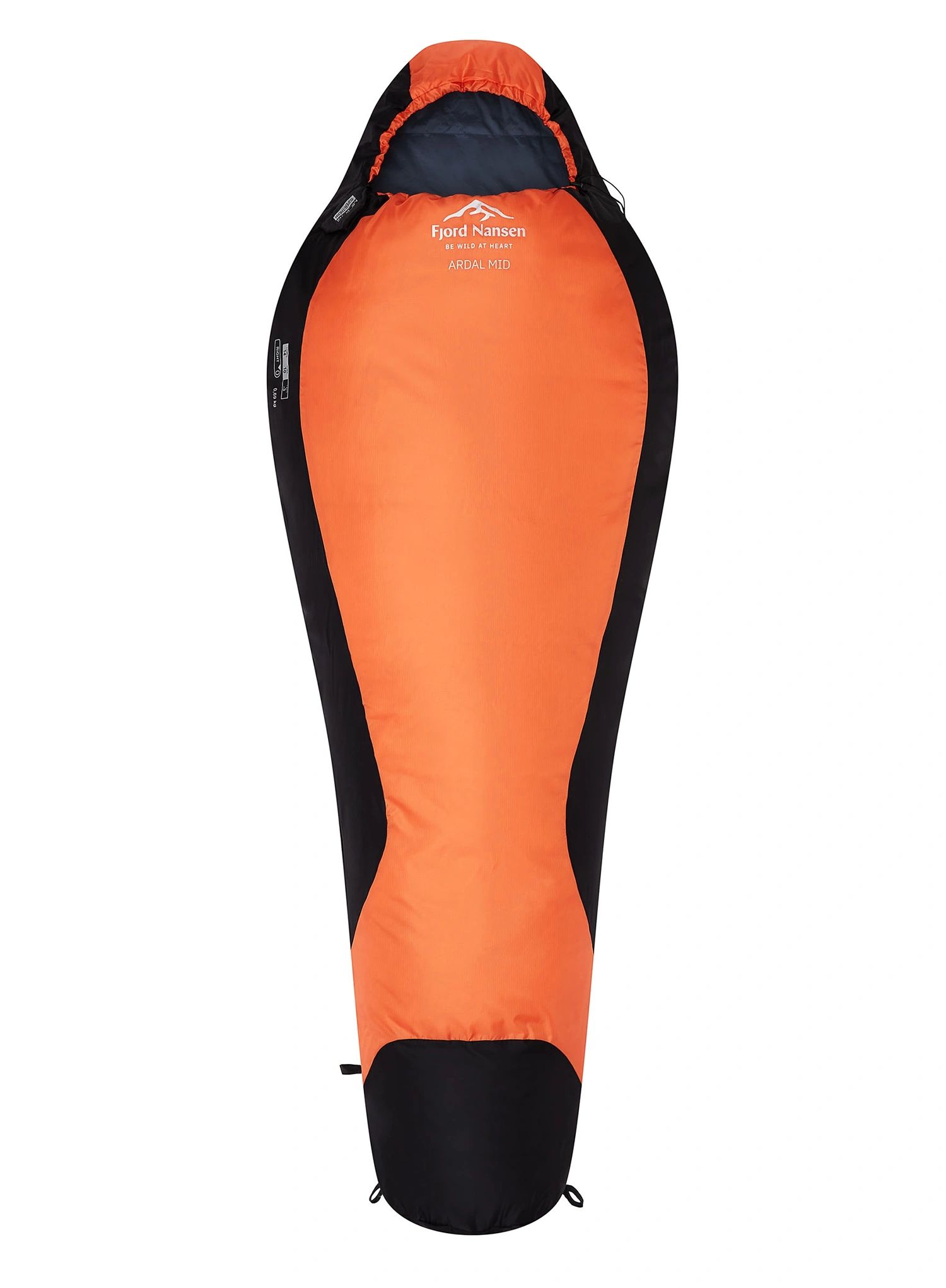 Syntetický spací pytel Fjord Nansen Ardal XL Sbs (200 cm) karneol pravý