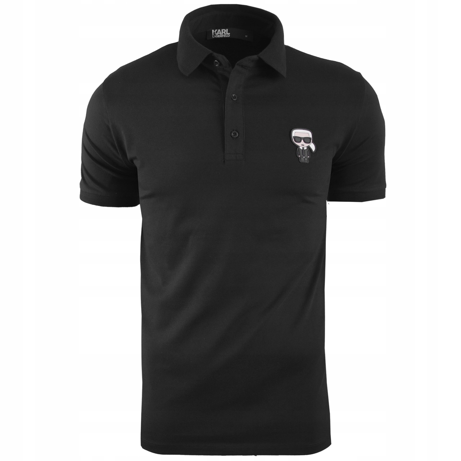 Karl Lagerfeld Pánská Polokošile 745022-500221 Černá Vel L