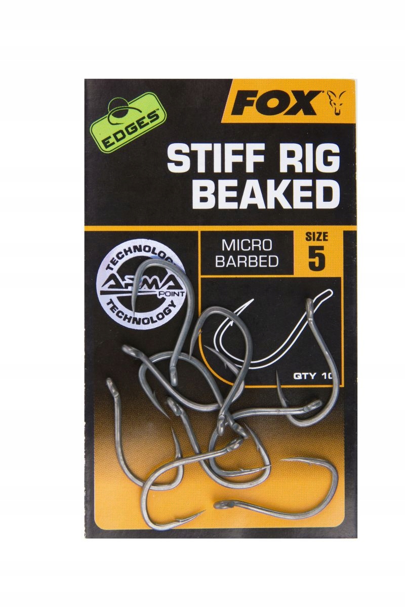 Haczyki Edges Stiff Rig Breaked Roz 5 Fox Hak Haki