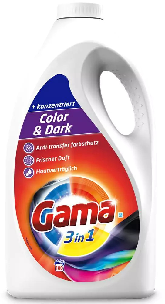 

Gama Color & Dark 5l 100 prań żel Do Prania De