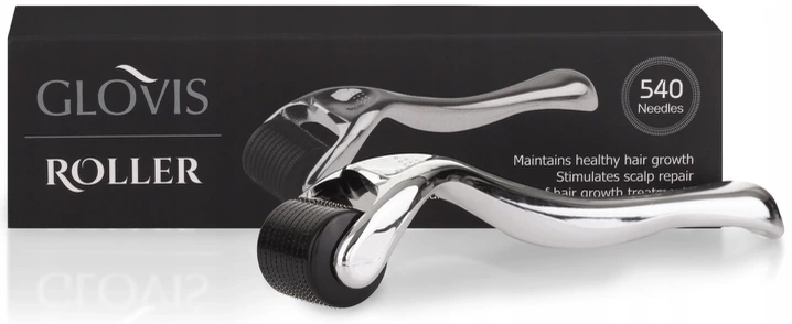 GLOVIS ROLLER 0.5mm do Twarzy Wygładza Zmarszczki Rodzaj mezoterapii igłowa