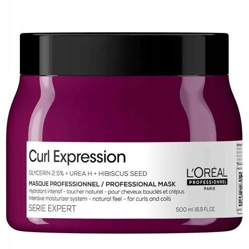 L'Oreal Curl Expression Mask, Maska Nawilżająca do Loków i Fal, 500ml