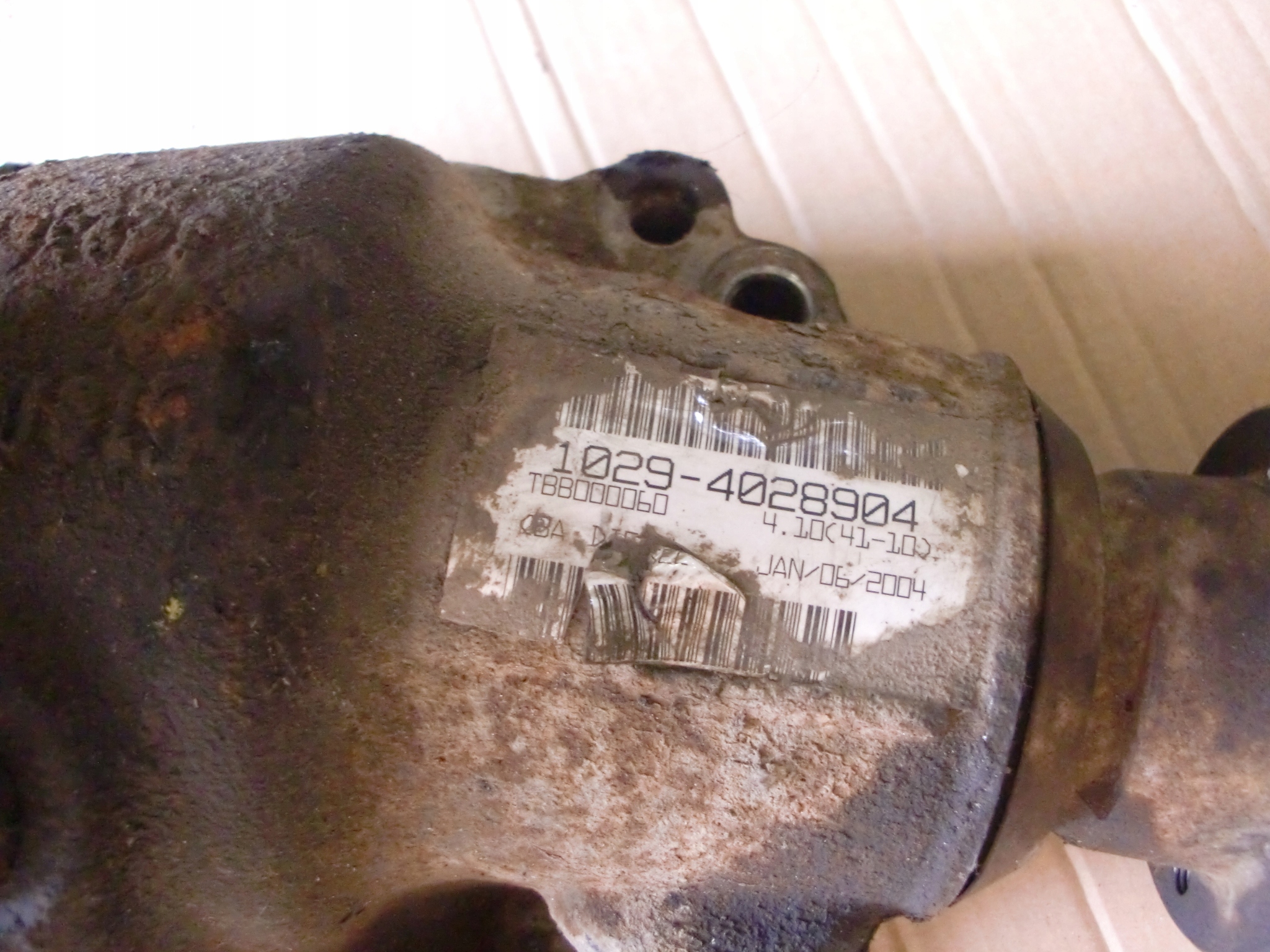 RANGE ROVER 3.0D M57 differential diff front front 1029-4028904 4.10 TBB000060