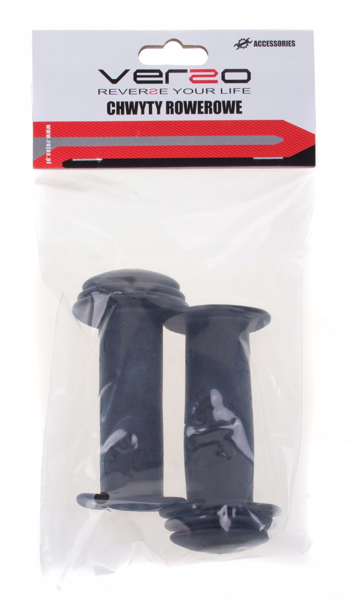 CHWYTY KIEROWNICY ROWEROWE DZIECIĘCE 96 mm CZARNE Model Kids