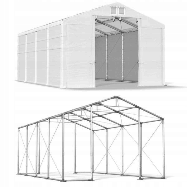 Namiot Garażowy 8x8m [3,5m] Handlowy Das 580 Wp