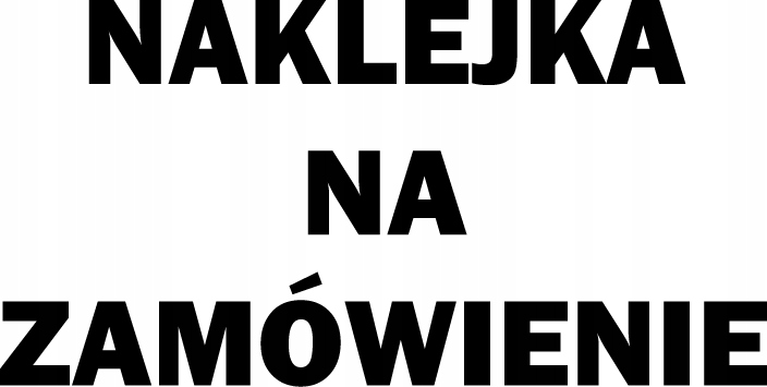 

Naklejka na auto samochód Na Zamówienie