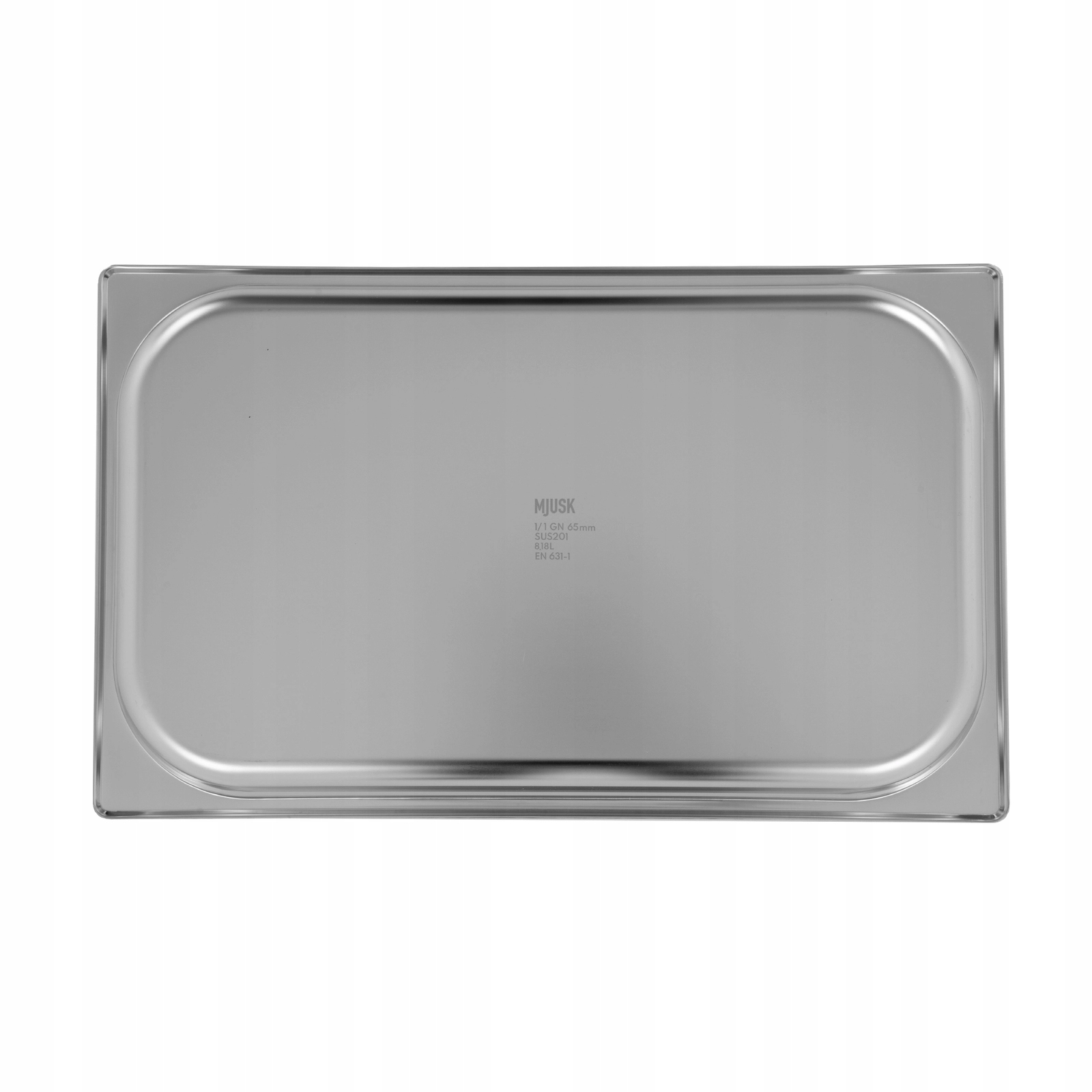 Pojemnik gastronomiczny GN 1/1 65 mm ze stali nierdzewnej 8,5 l MJUSK Pojemność 8.5 l