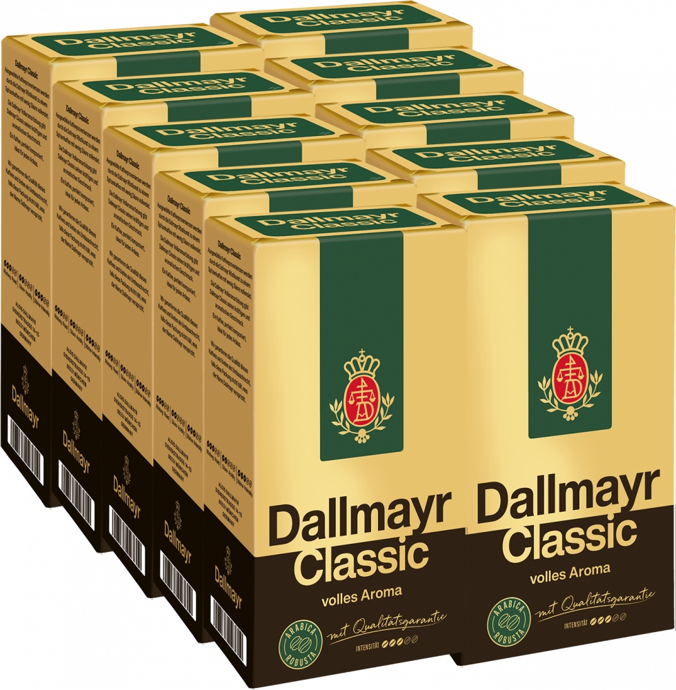 Kawa mielona Arabica Dallmayr Classic 500 g x10