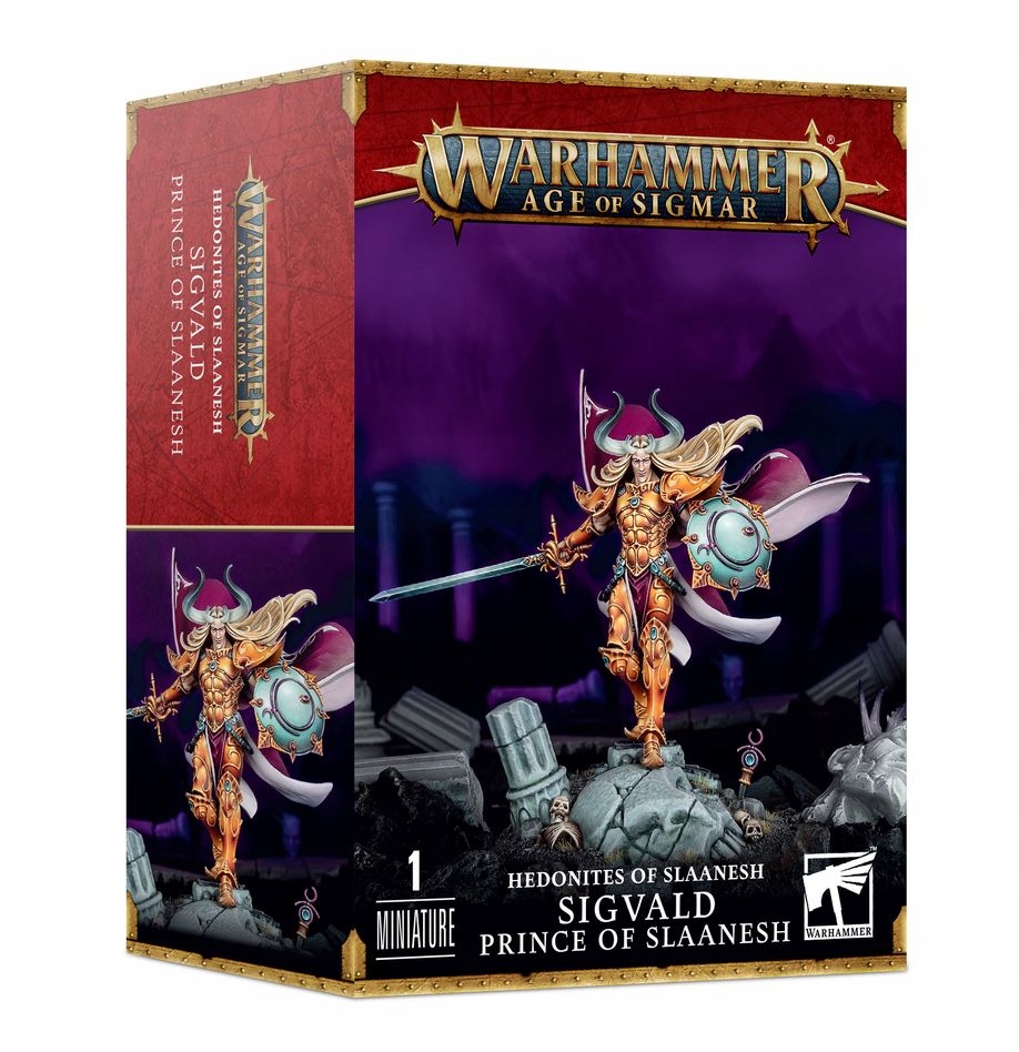 Warhammer Age Of Sigmar HEDONITES: SIGVALD PRINCE OF SLAANESH