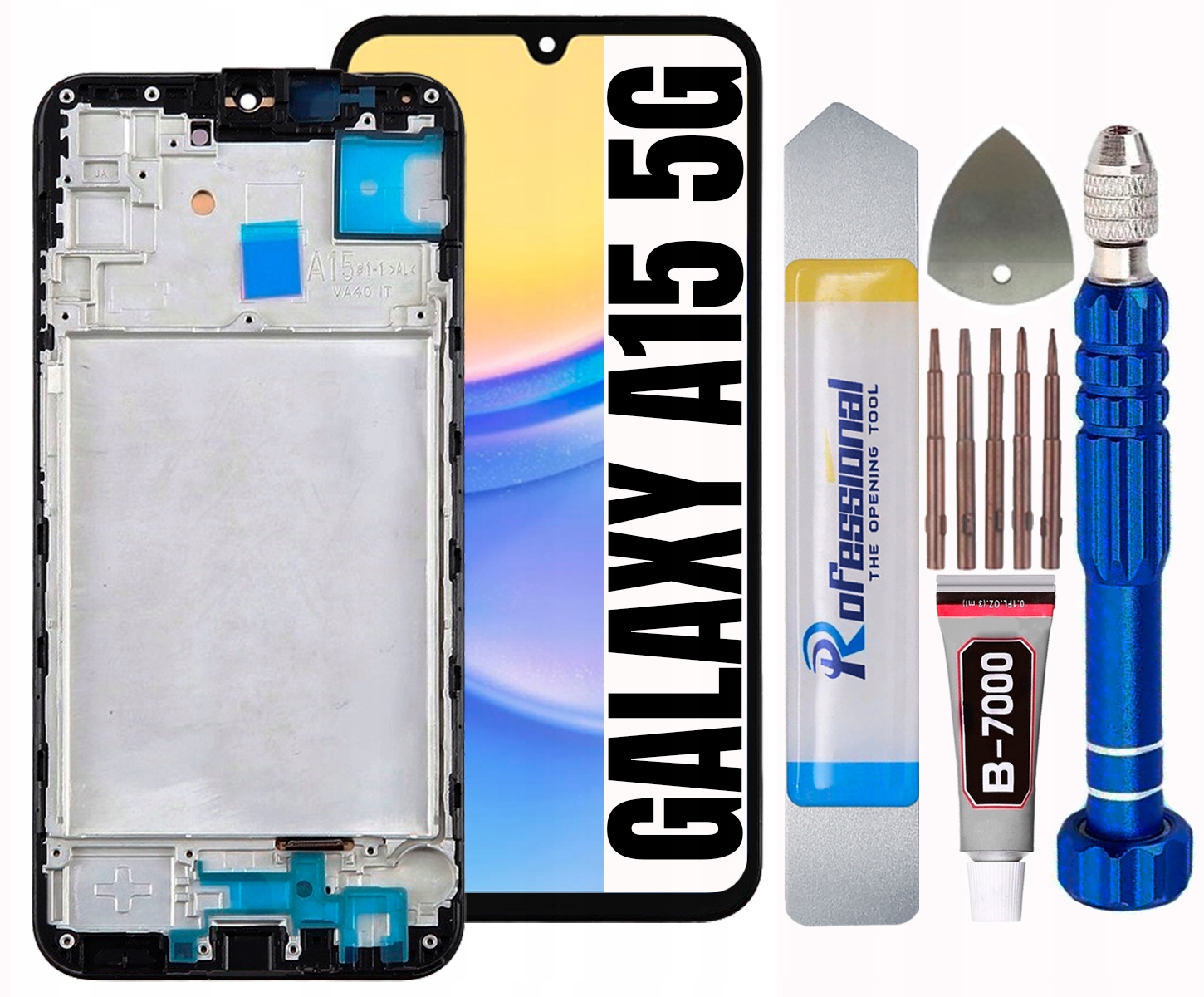 Samsung Galaxy A15 5G A156 Oled Displej Plná Velikost 6,50 LCD Rámeček