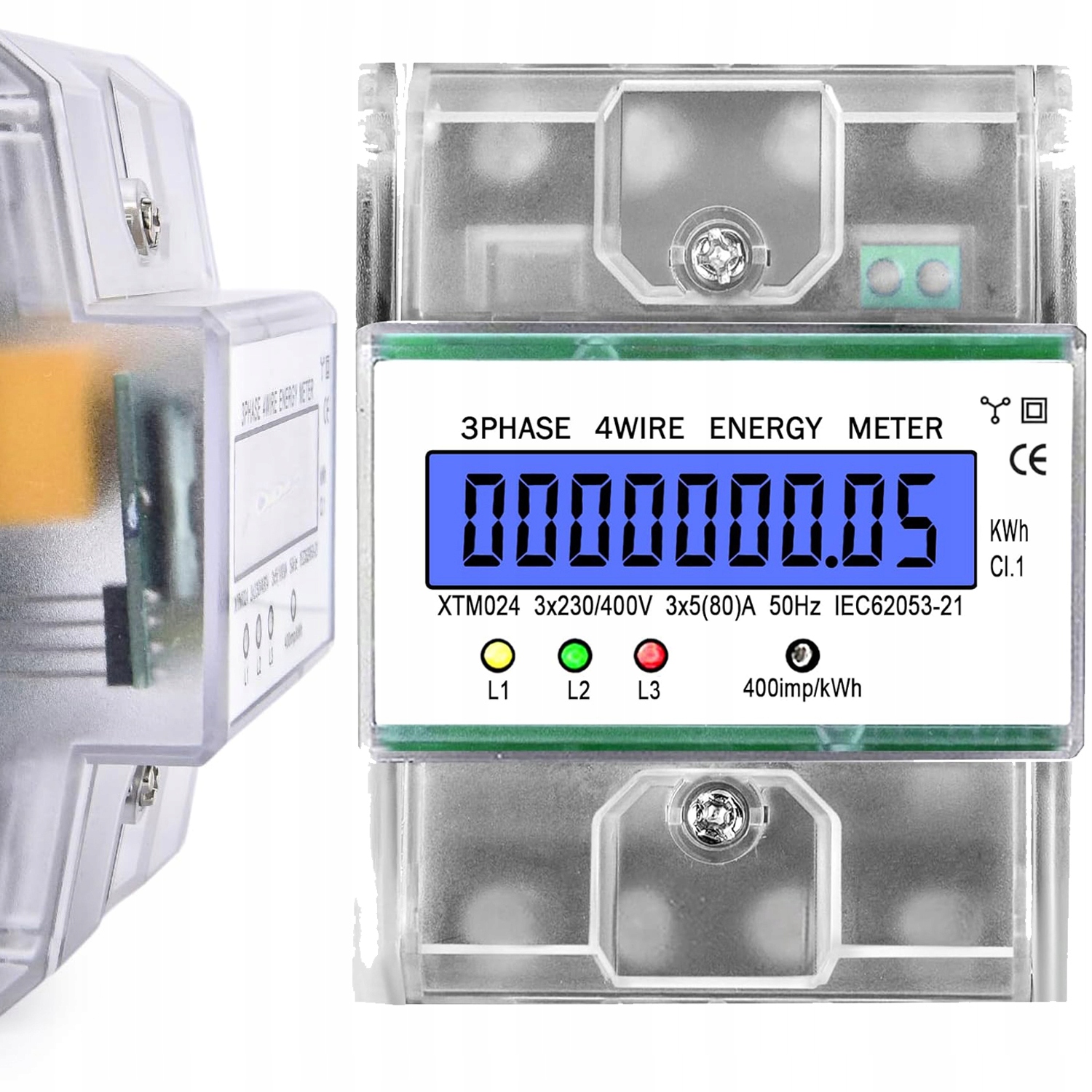 THREEPHASE METER ENERGY METER RESET 3PHASE LCD 580A 230V/400V
