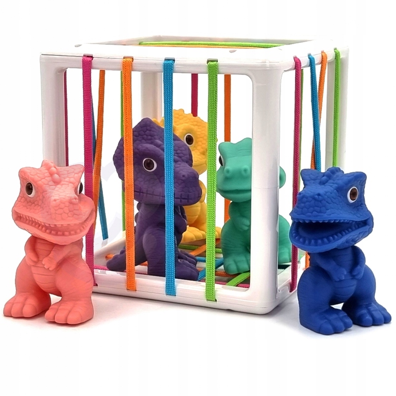 

Woopie Kostka Sensoryczna Sorter 6 El Dinozaury