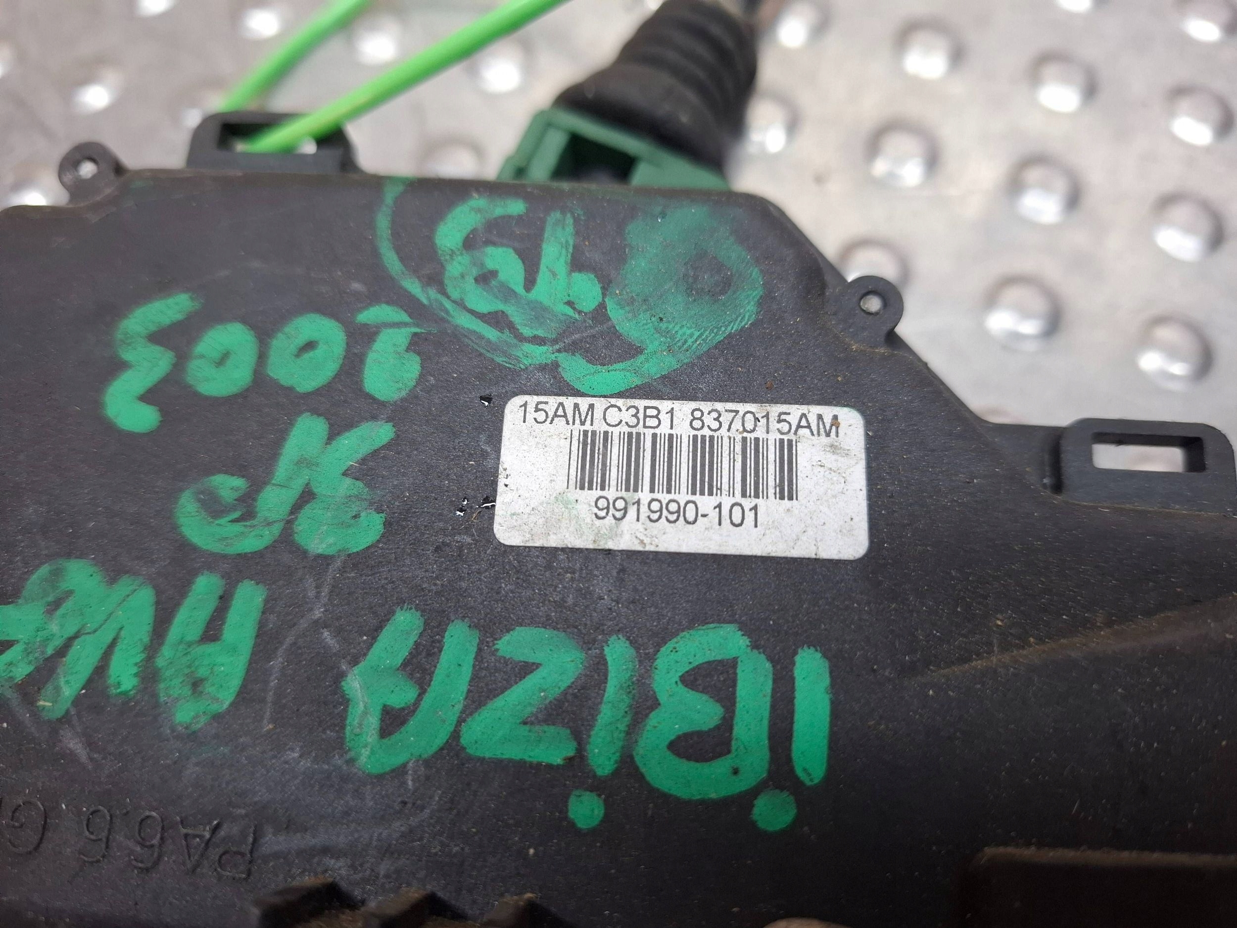 lock door CENTRALNY left front 8 PIN 3B1837015AM SKODA FABIA and