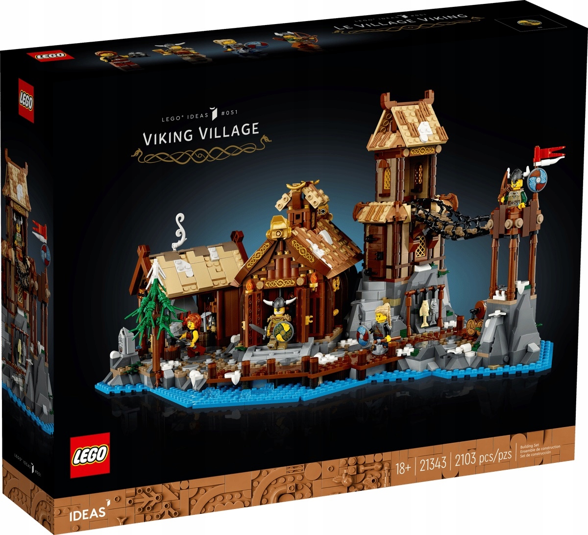 Lego 21343 Ideas Vikingská vesnice