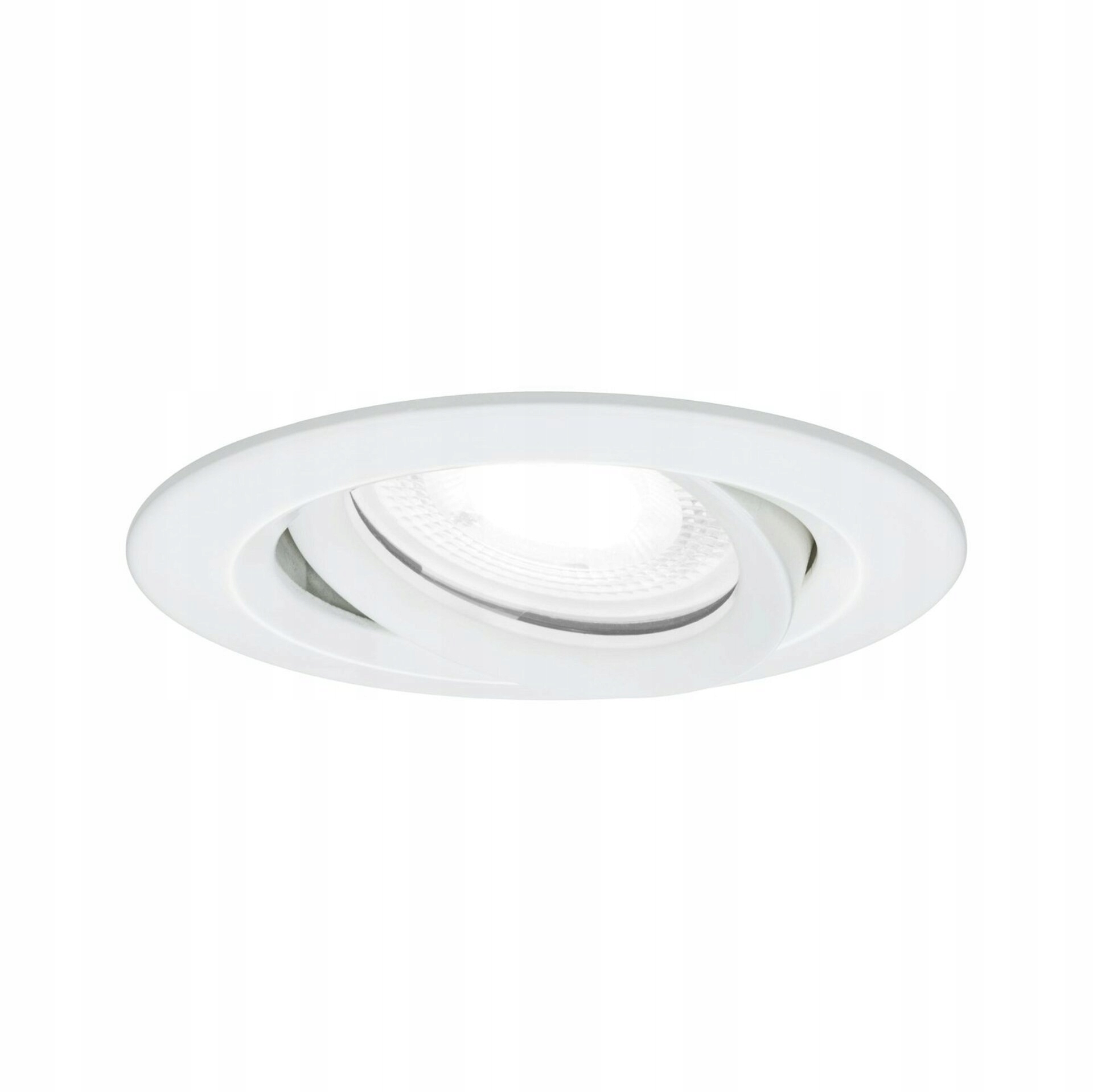 Paulmann vstavané Led svietidlo Nova Plus 1x6W GU10 biele, IP65, výklopné, st