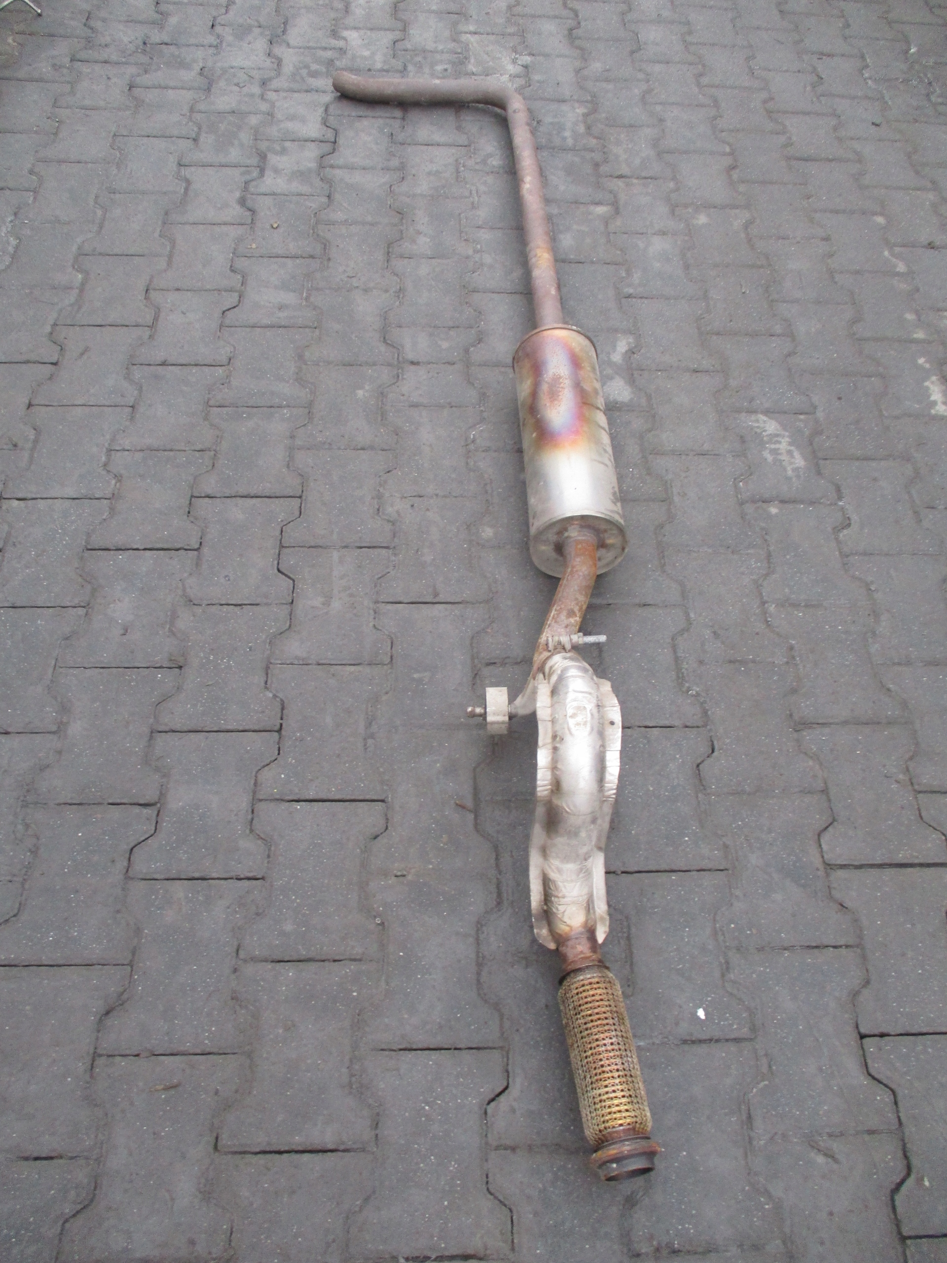 muffler, exhaust PEUGEOT 2008 II PSA4398