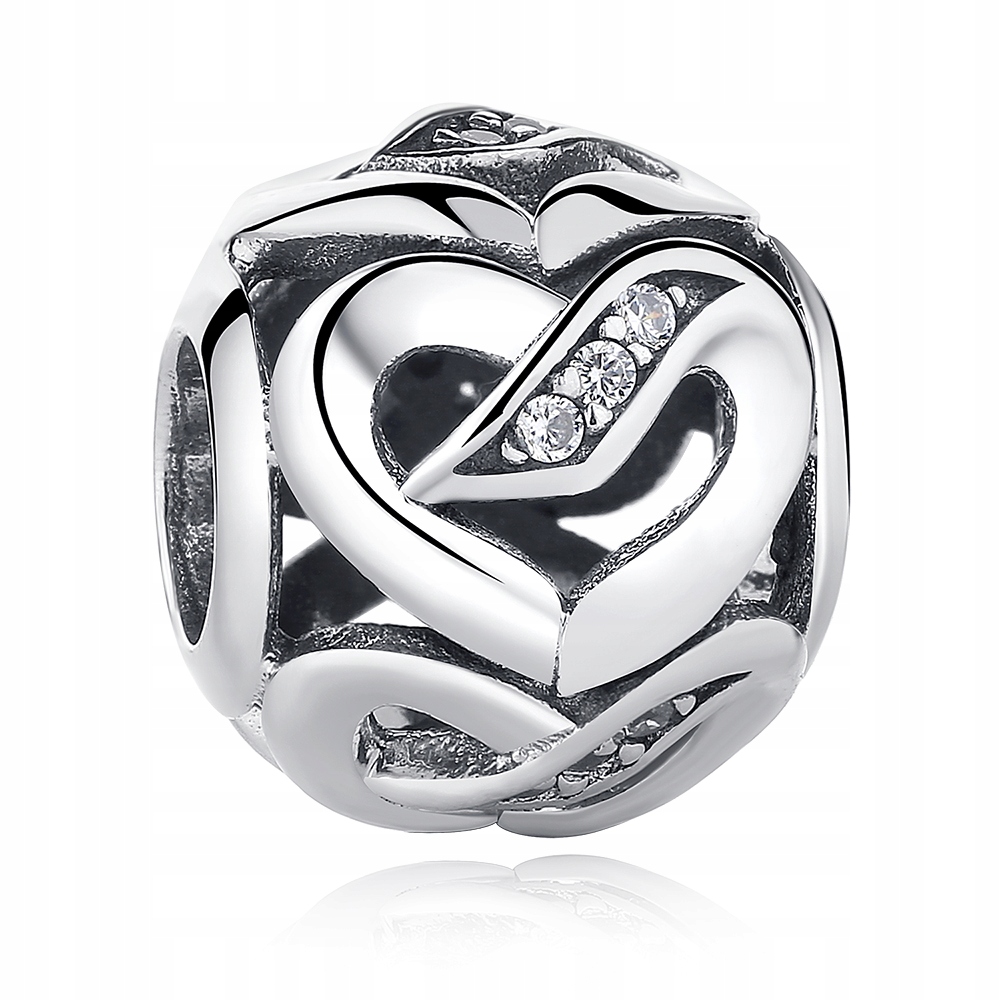 

Zawieszka charms Serce do Pandora srebro 925