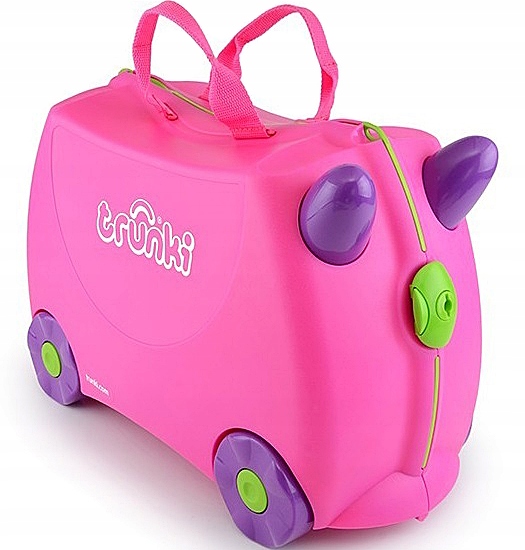 

Walizka Trunki Jeżdżąca Walizeczka Terrance