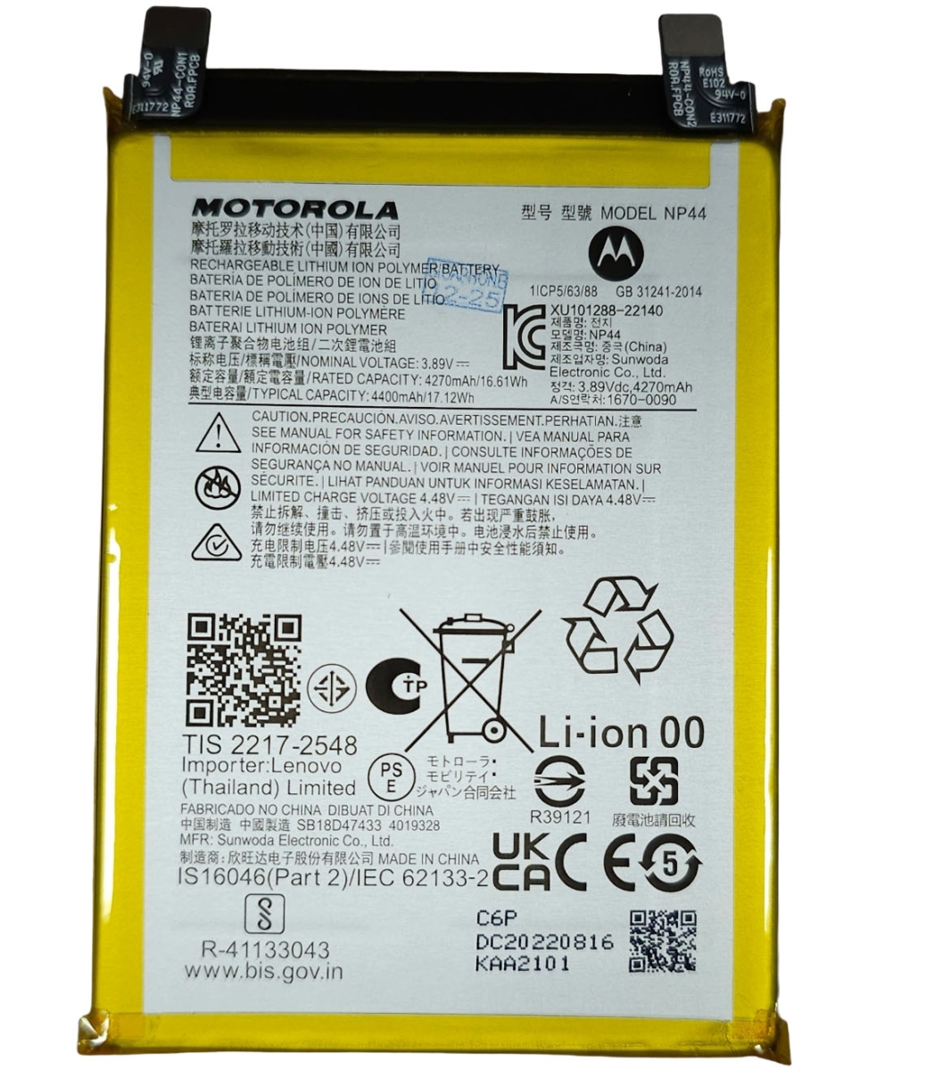 Motorola NP44 originální baterie pro Motorola Edge 30 Fusion, Edge 40