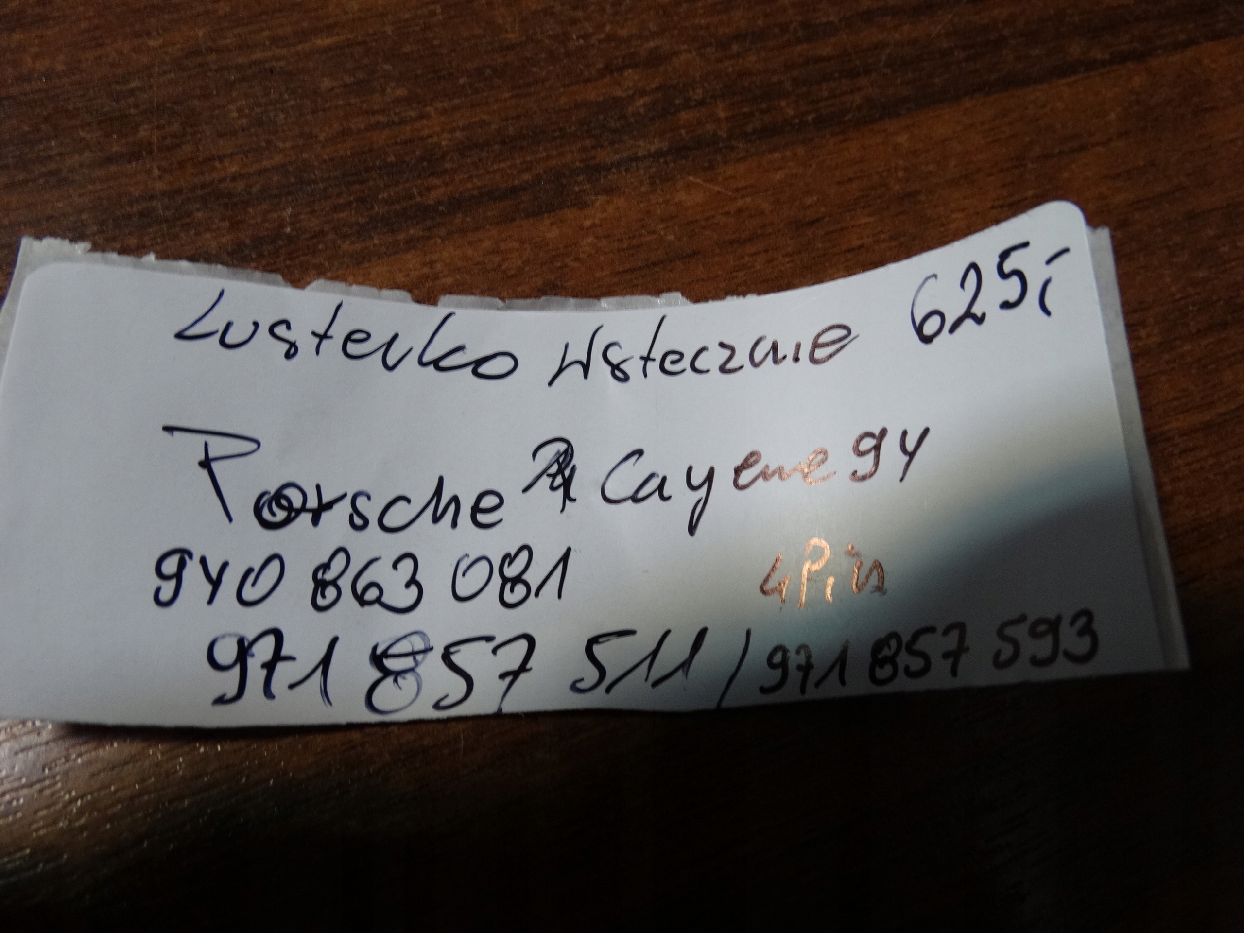 IDEAL KPL. retrovisore interno PORSCHE CAYENNE 9Y 1