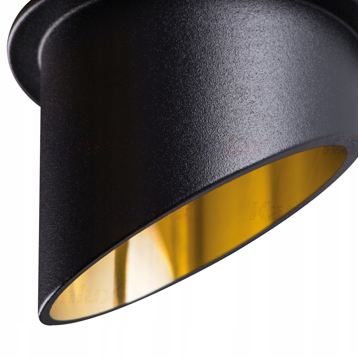 

Oprawa sufitowa lampa Kanlux Spag C czarny złoty