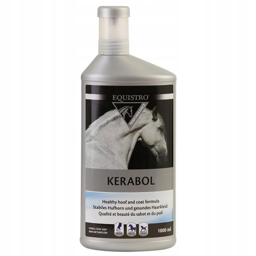 Equistro Kerabol zdrowe kopyta i lśniąca sierść dla koni horse 1000 ml
